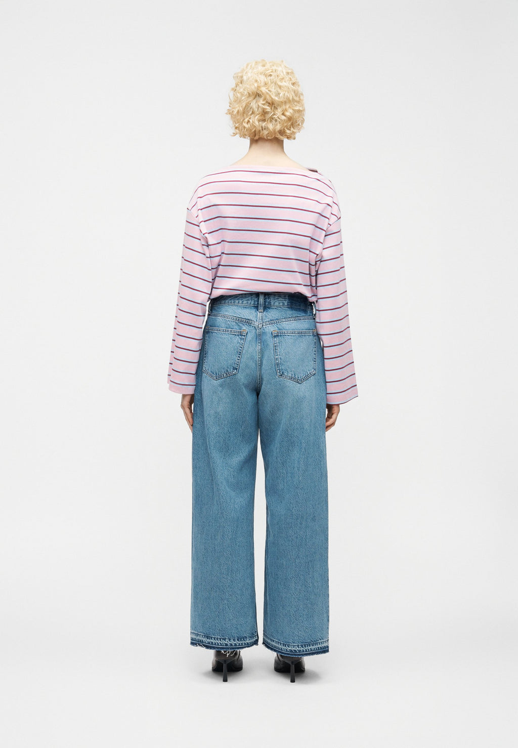Abercrombie & Fitch LET DOWN HEM CURVY WIDE LEG