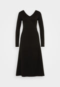 WRAP MIDI DRESS Media 1