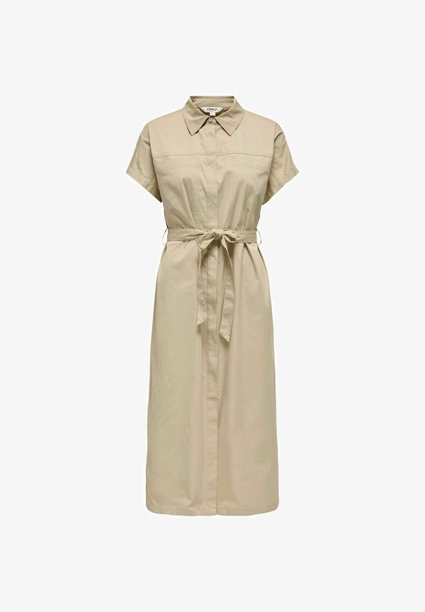 ONLY ONLTANNY Long - Shirt dress - safari