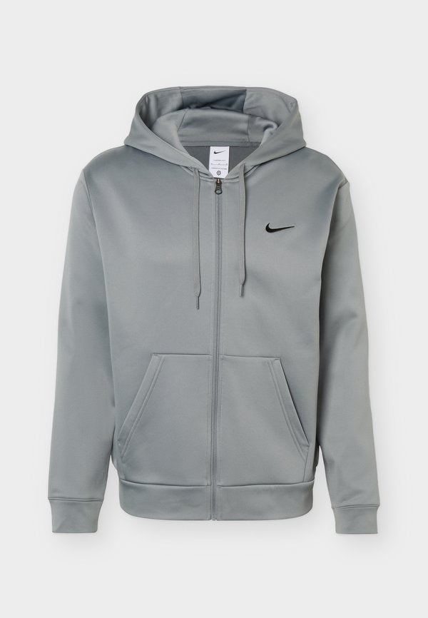 Nike Performance FLEX - Zip-up sweatshirt - smoke grey/black