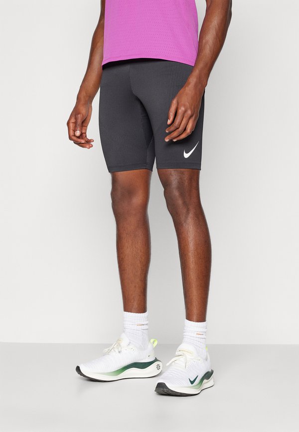 Nike Performance M NK DFADV AROSWFT BF HTIGHT - Short running tights - black/summit white