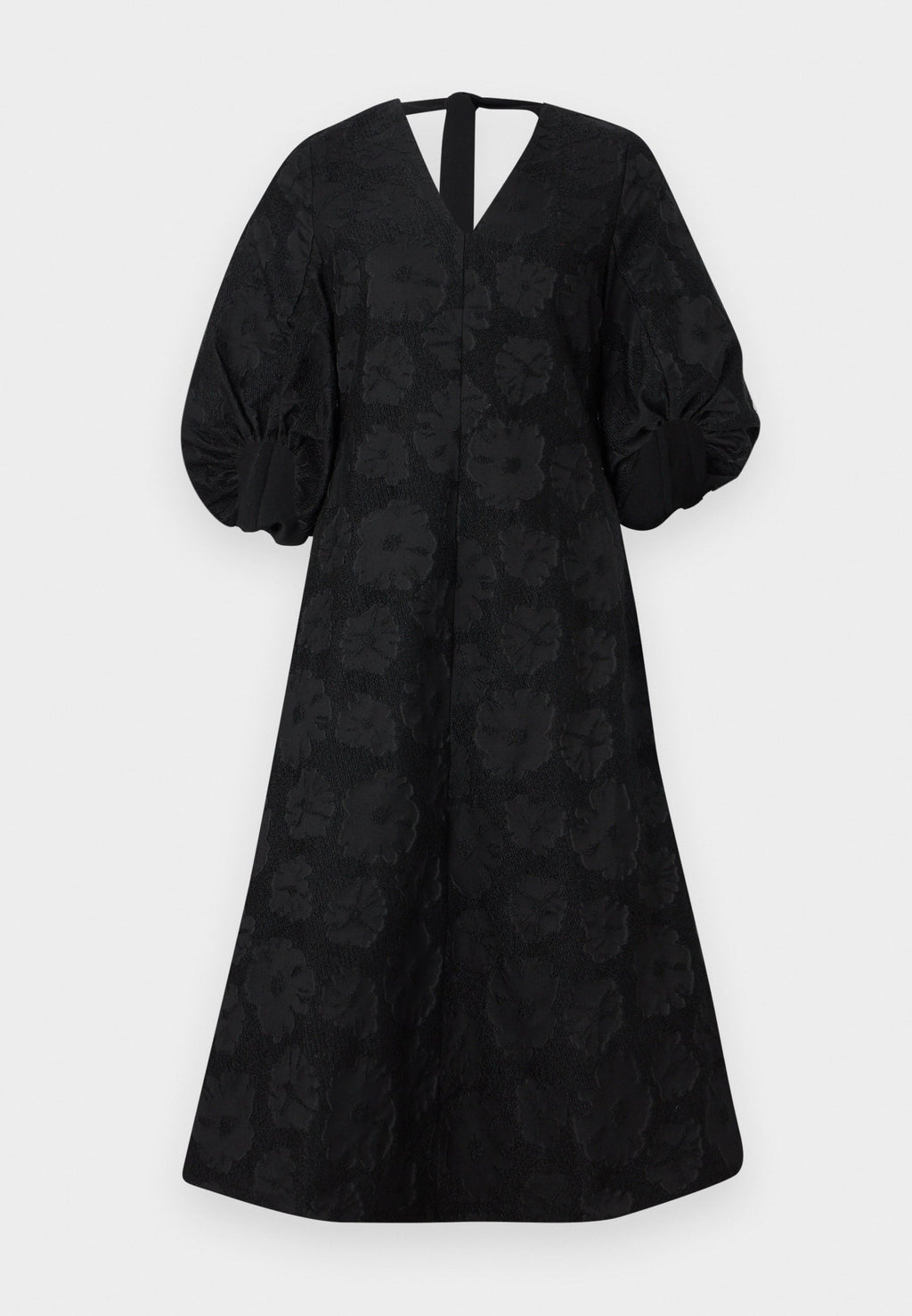 Stine Goya VOLUME SLEEVES MIDI DRESS