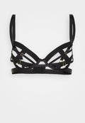 Playful Promises WOLF WHISTLE AFTER DARK CHANTAL OPEN BRA WITH FIXED SLIDER DETAIL