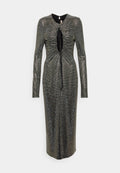 Christopher Kane THE MERCURY LONG SLEEVE HOTFIX DRESS