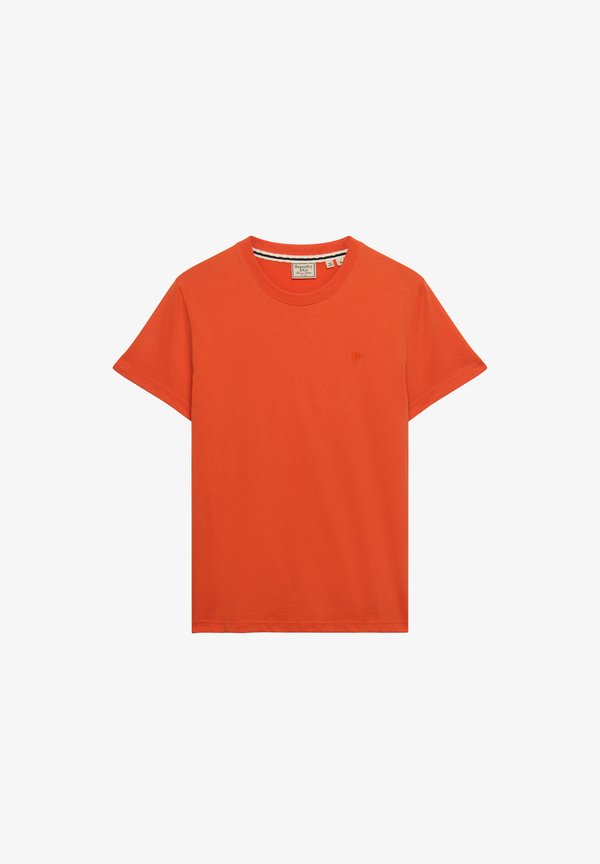 Superdry & Co SUPERDRY ESSENTIAL SD&CO LOGO EMBROIDERED T-SHIRT.. - Basic T-shirt - solar orange dark orange