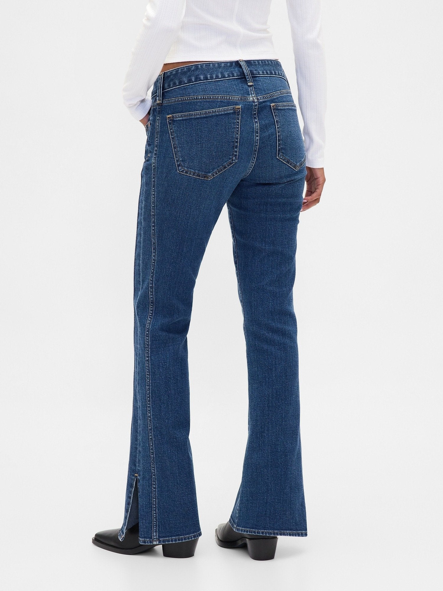 GAP LONG AND LEAN WESTCROFT ZIP HEM