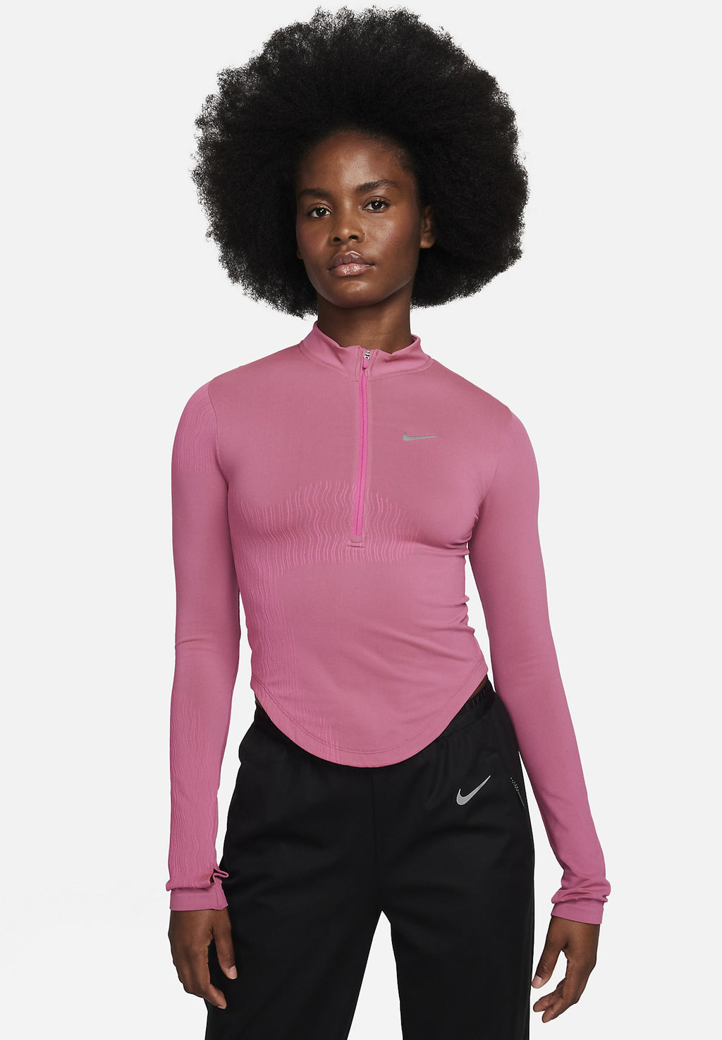 Nike Performance DRI-FIT ADV 1/2-ZIP MID LAYER RUNNING DIVISION