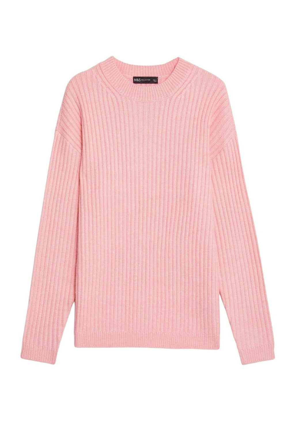 Marks & Spencer RIBBED CREW NECK