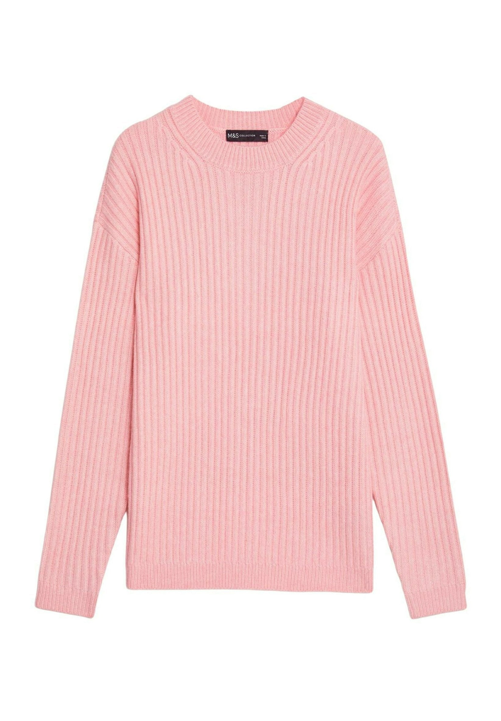 Marks & Spencer RIBBED CREW NECK