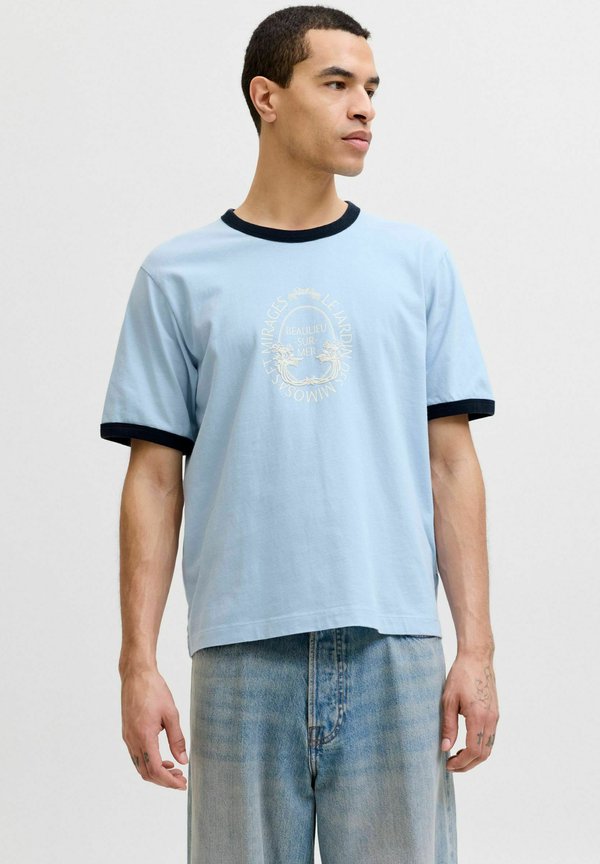 Jack & Jones T-SHIRT T-SHIRT - Print T-shirt - cashmere blue