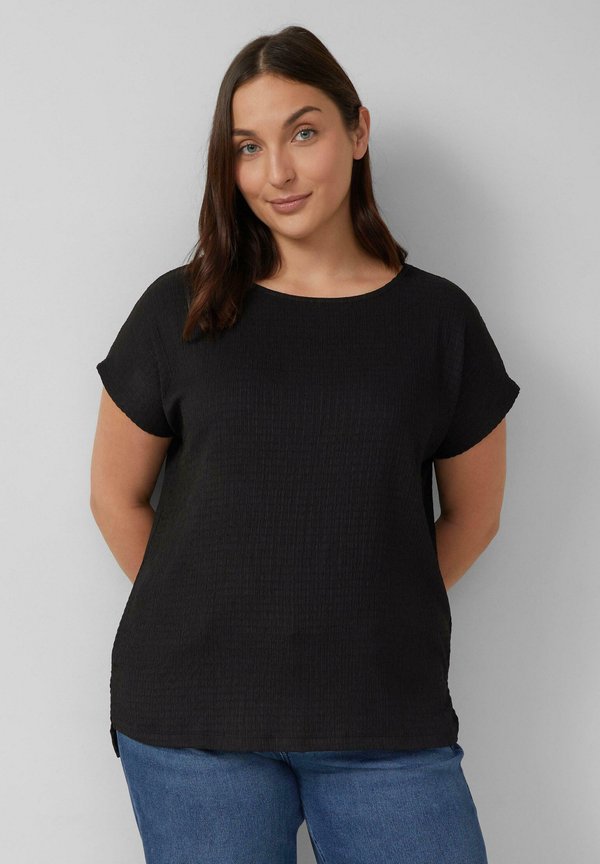 s.Oliver Basic T-shirt - schwarz