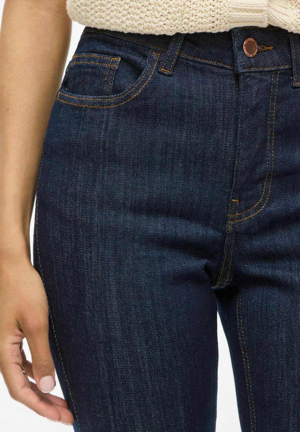 VILA Skinny fit VISARAH Mid-waist