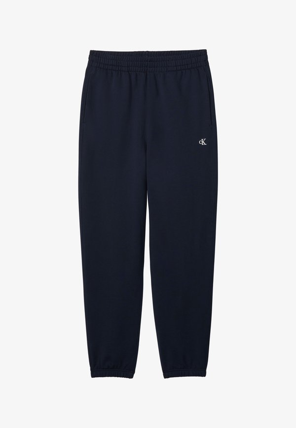 Calvin Klein Jeans MONOGRAM JOGGER - Tracksuit bottoms - dark sapphire