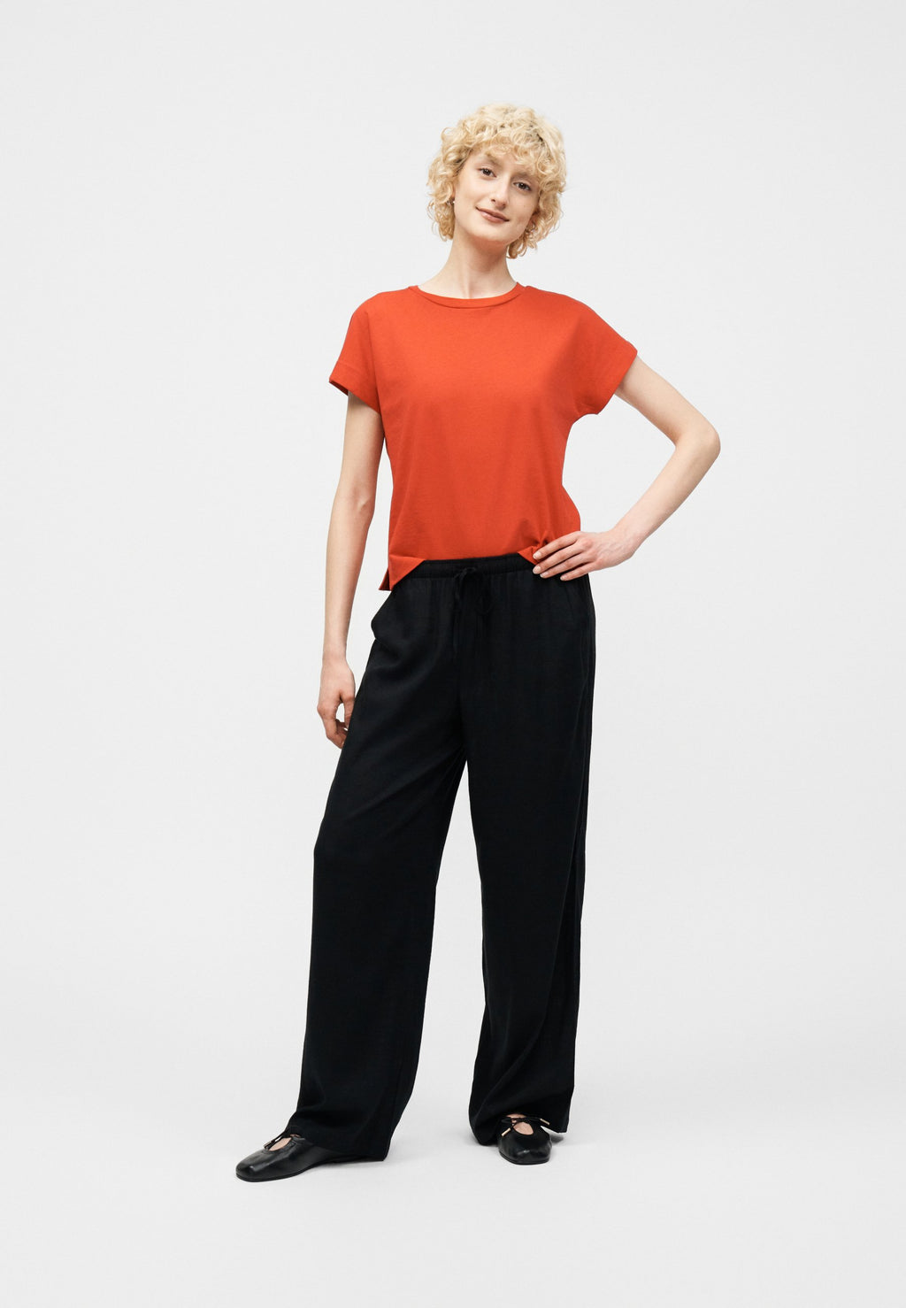Vero Moda VMROSIE MW WIDE PANT NOOS