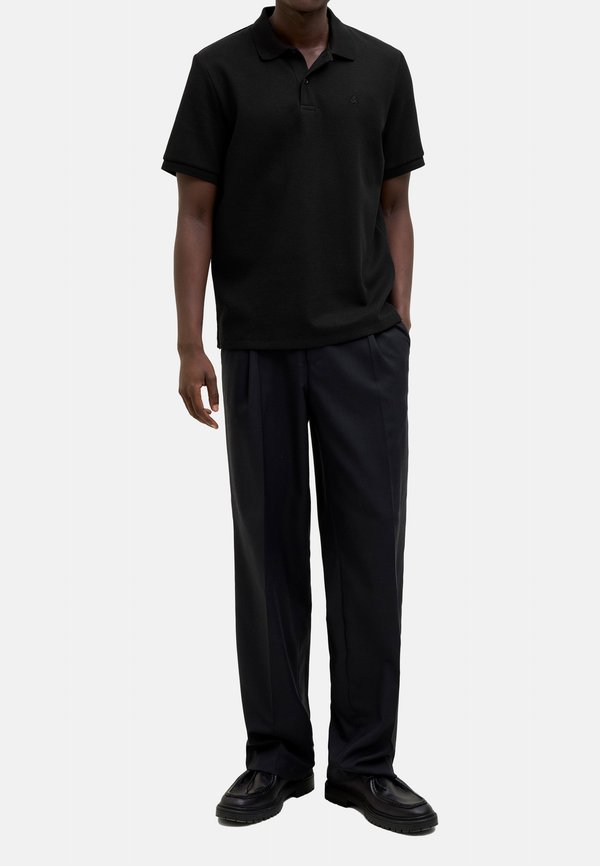 Jack & Jones 2ER PACK  - Polo shirt - schwarz   beige