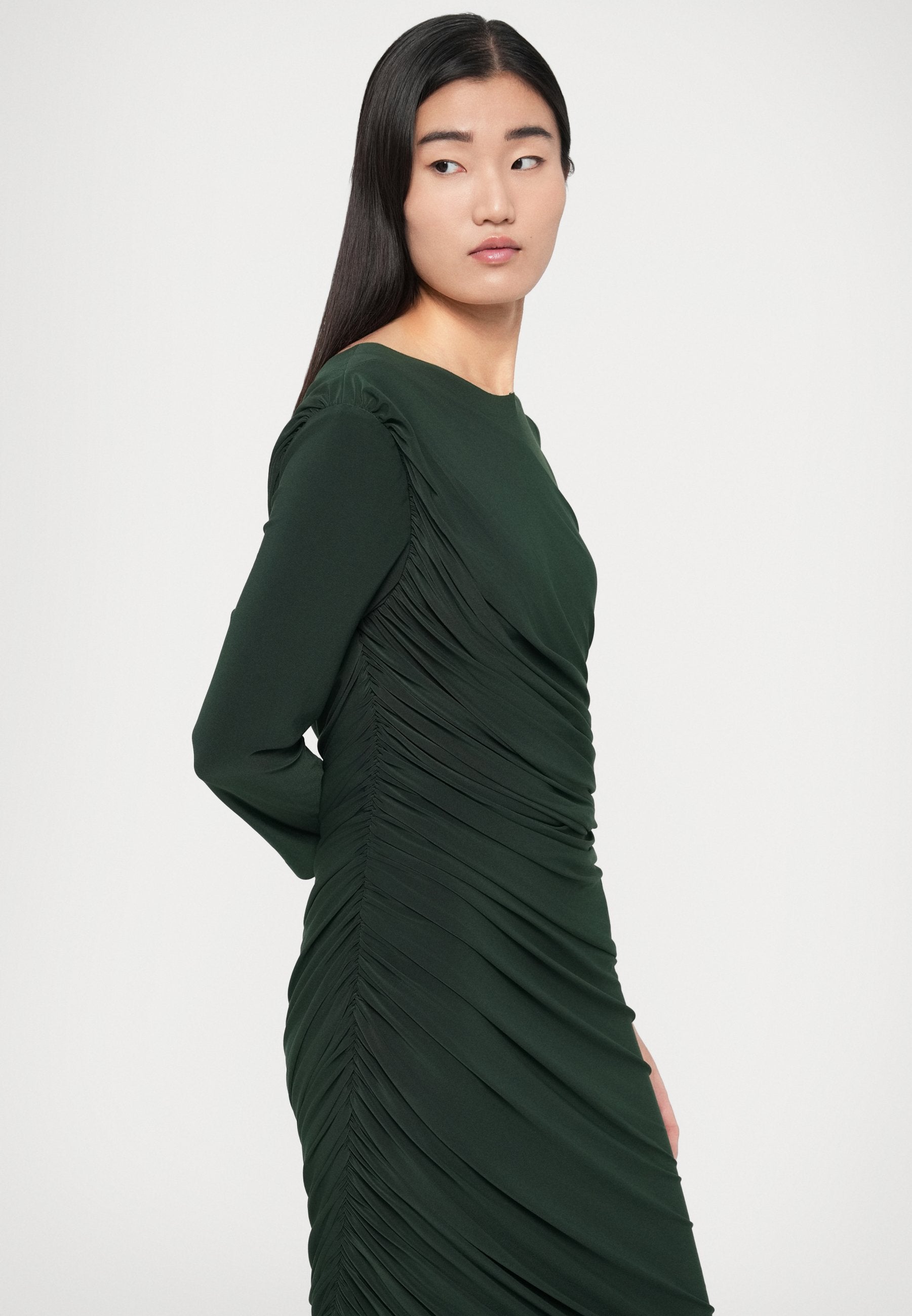 Norma Kamali LONG SLEEVE DIANA