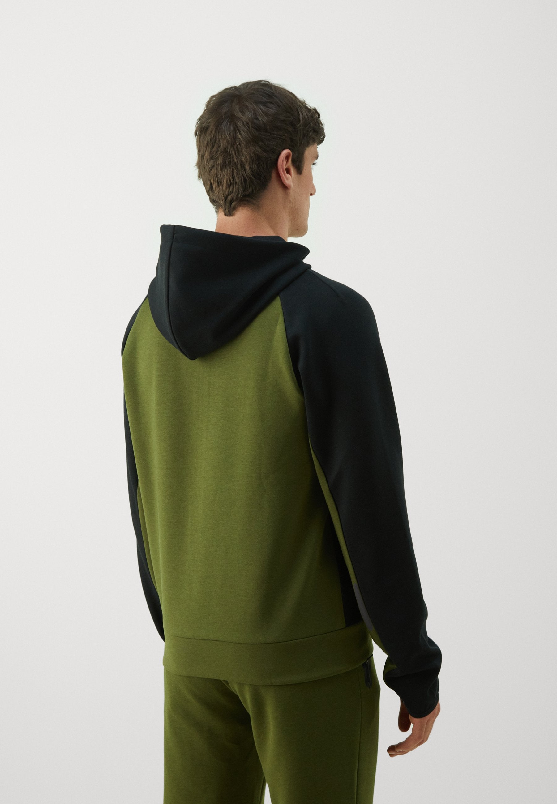Champion C-TECH COLORBLOCK FULL ZIP HOODIE