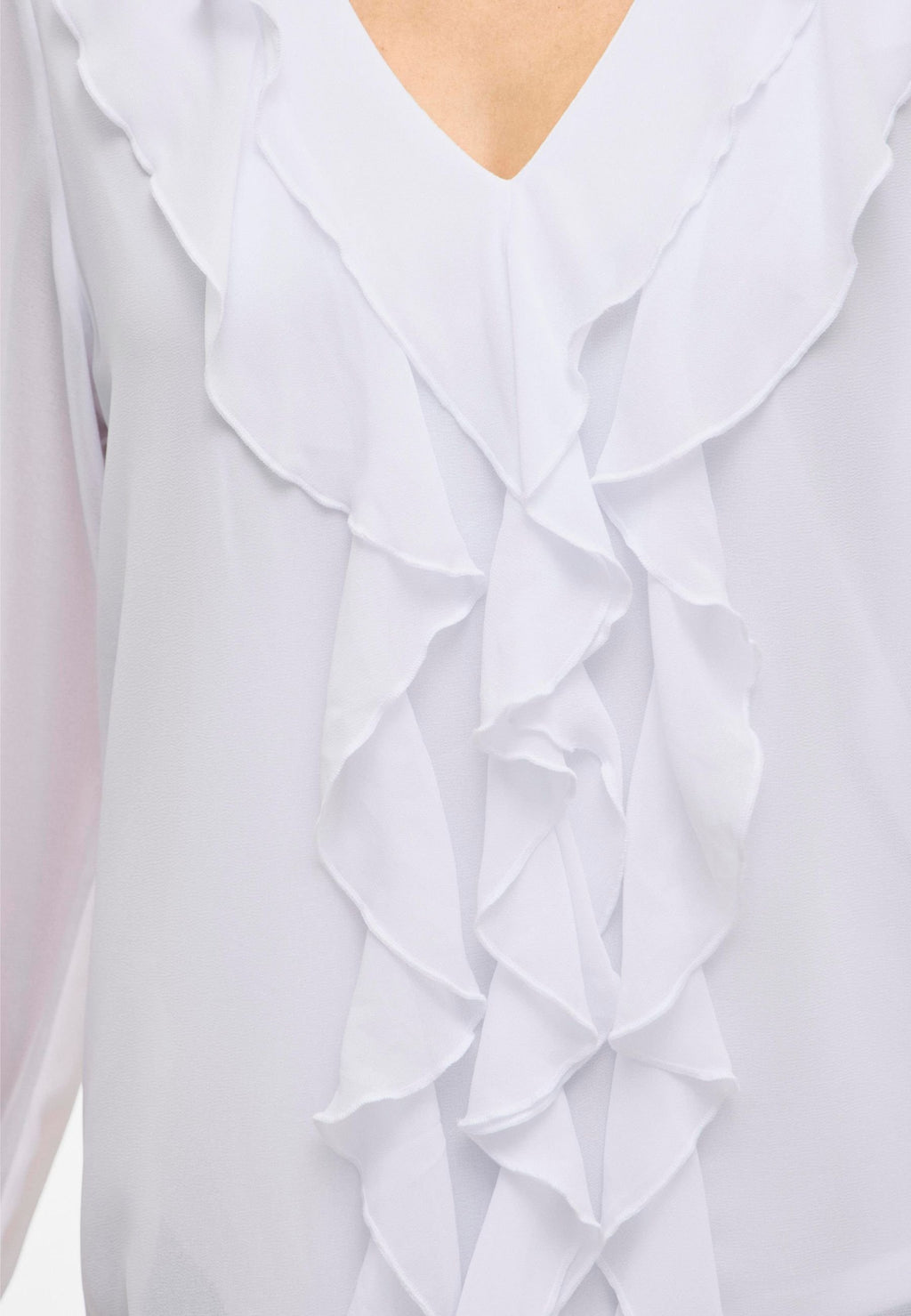 VILA Long Sleeved VIANE Frill