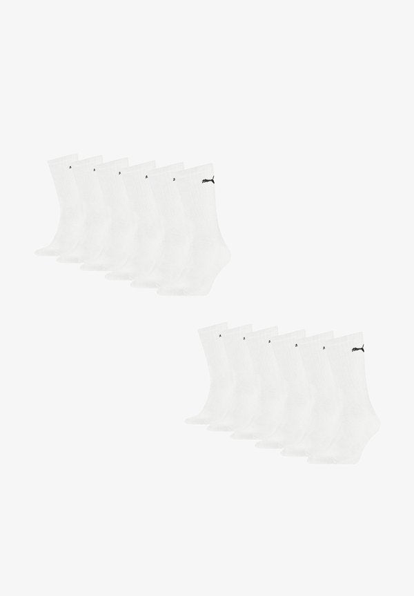 Puma 12 PAIR PACK - Sports socks - white