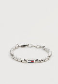 Tommy Hilfiger FLAG UNISEX - Bracelet - silver-coloured