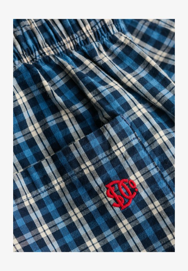 Superdry & Co Shorts - quays navy check