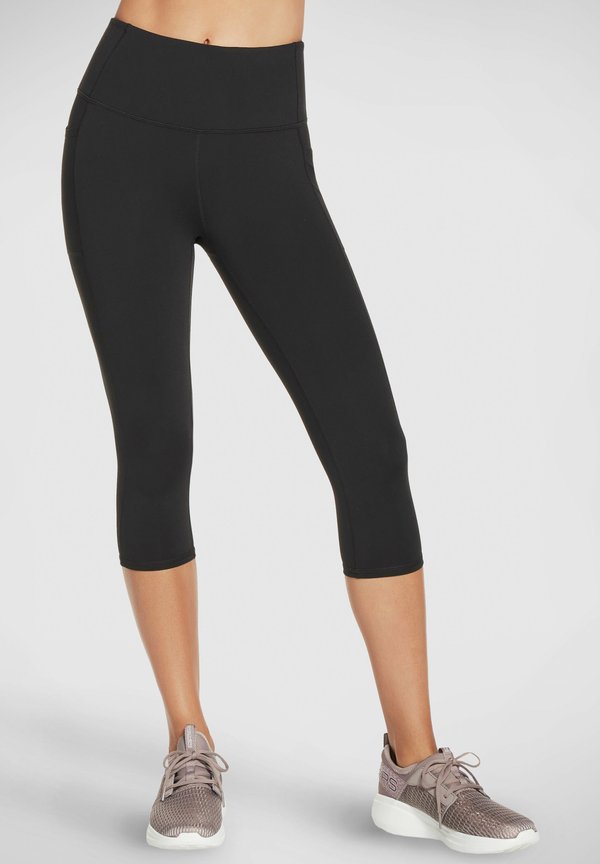 Skechers GOFLEX HW CAPRI - Shorts - schwarz