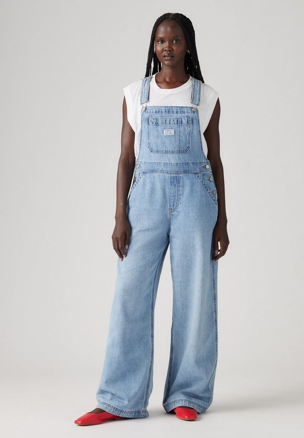 Levi's® XL OVERALL - Denim Dungarees - invested indigo