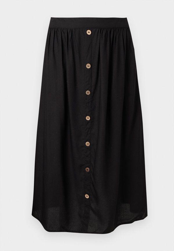 ONLY ONLMILANO LIFE LONG SKIRT - A-line skirt - black