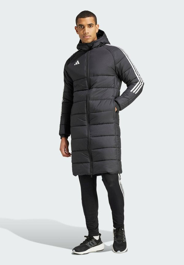 adidas Performance ADIDAS PERFORMANCE TIRO 24 LONG COAT - Winter coat - black white