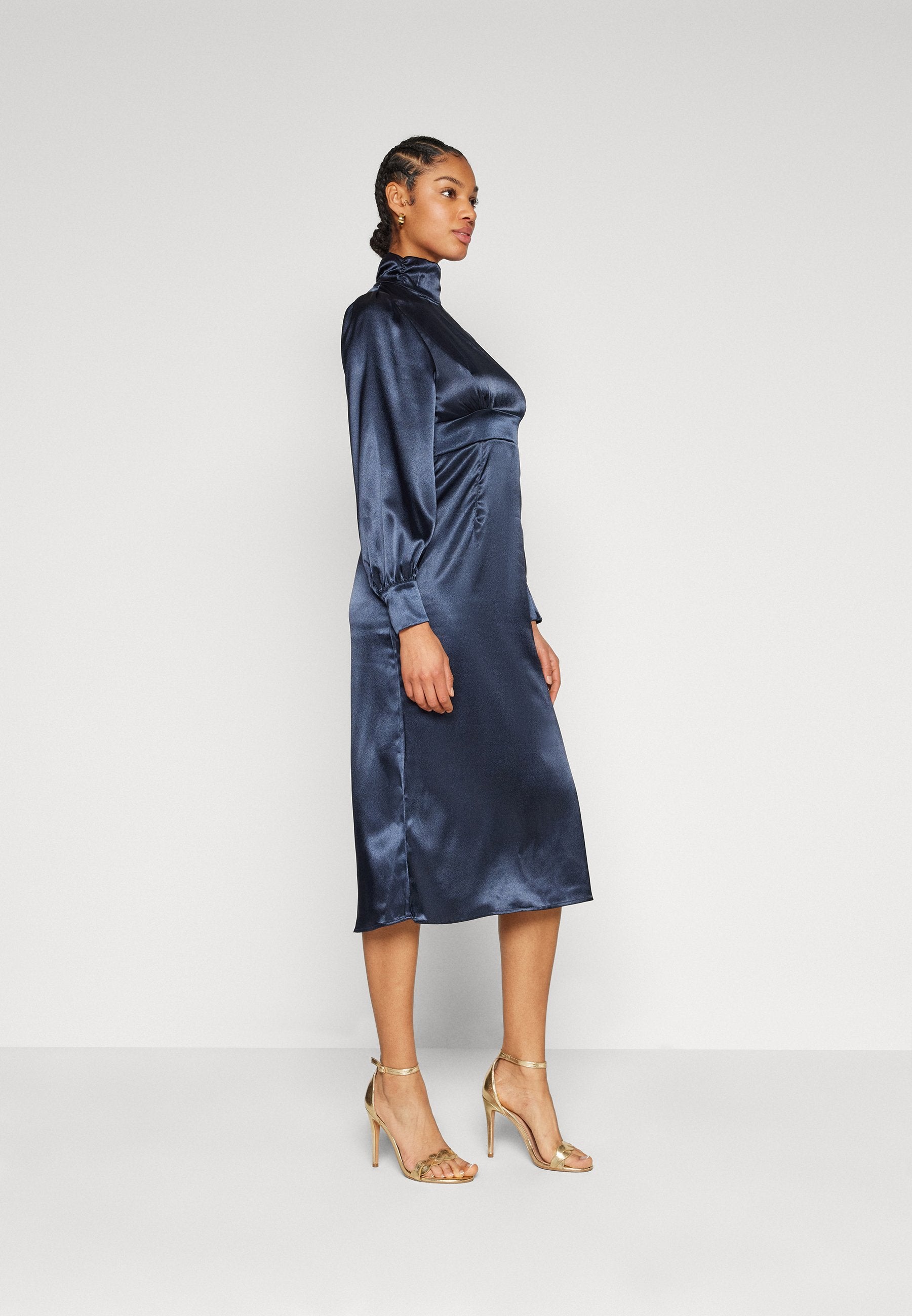VILA VIHARPER MIDI DRESS