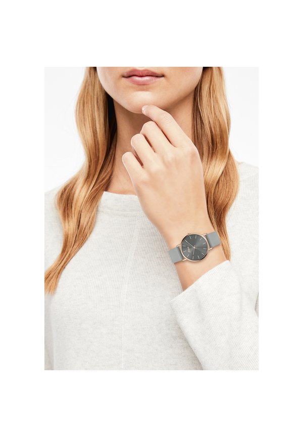 s.Oliver MODERN STATEMENT - Watch - rose gold-coloured