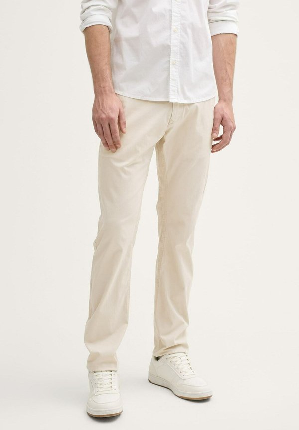 TOM TAILOR Chinos - light cashew beige