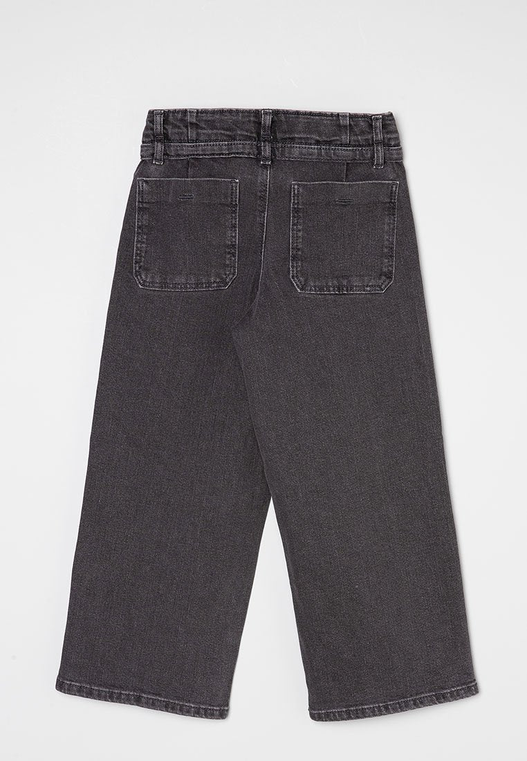 ONLY GIRLS KOGFREE WIDE BELTED JEANS DNM NOV