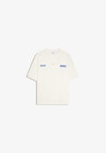 Bershka TERRY PRINT - TSHIRT - Print T-shirt - white