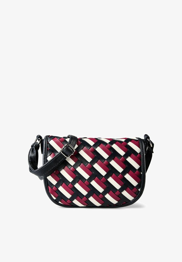 TOM TAILOR DEVIE SADDLE BAG - Cross body bag - mixed maritim