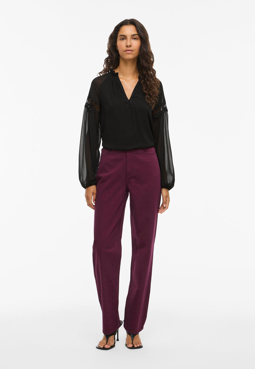 VILA VIGALO V NECK