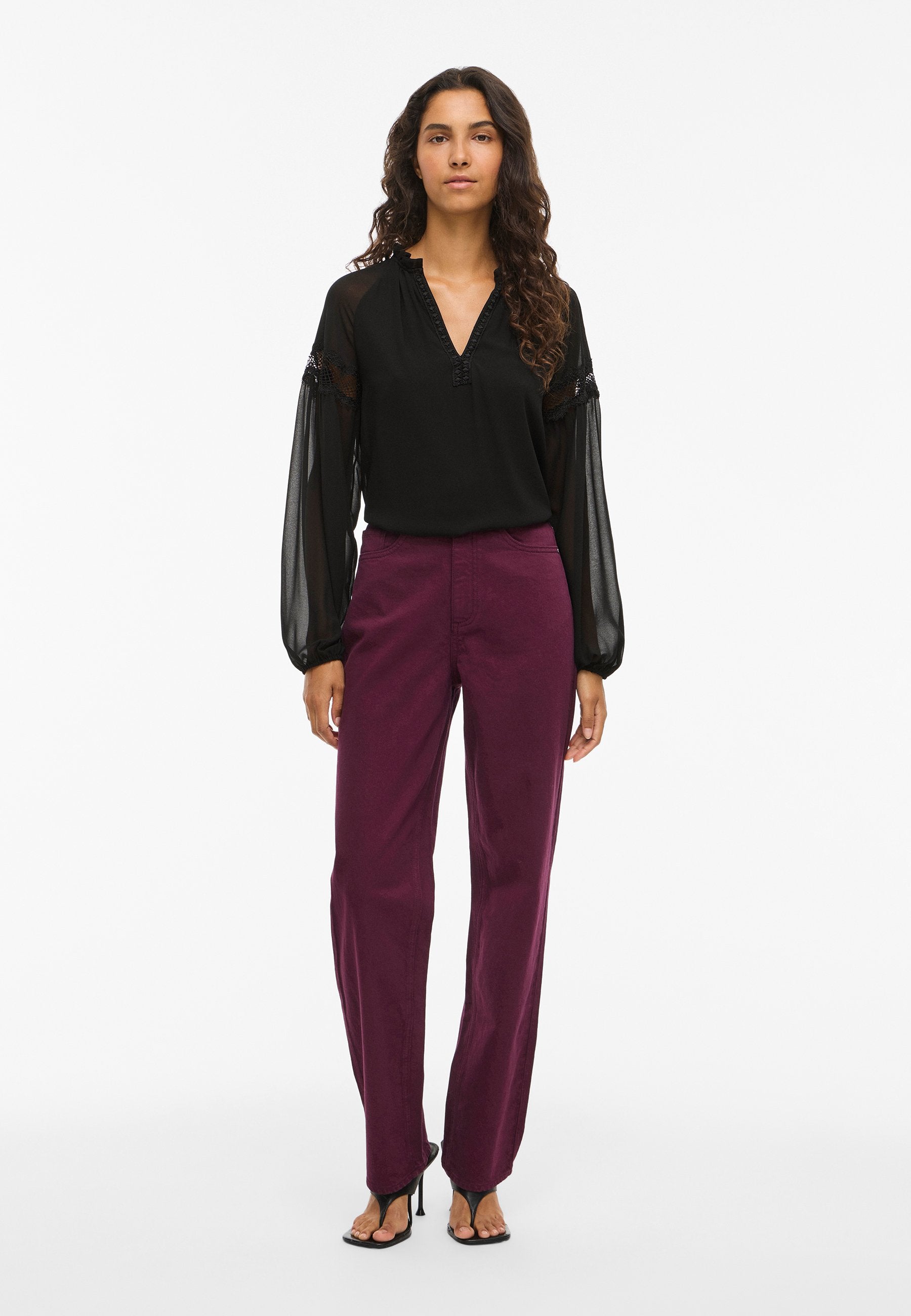 VILA VIGALO V NECK