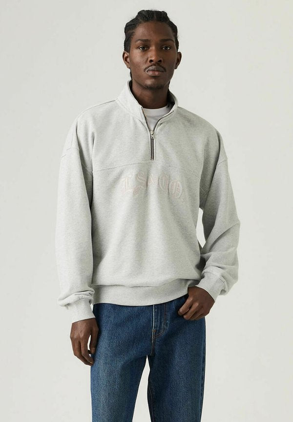 Levi's® BOXY QUARTER ZIP ALT PREP APPLIQUE OP - Sweatshirt - alt prep applique op