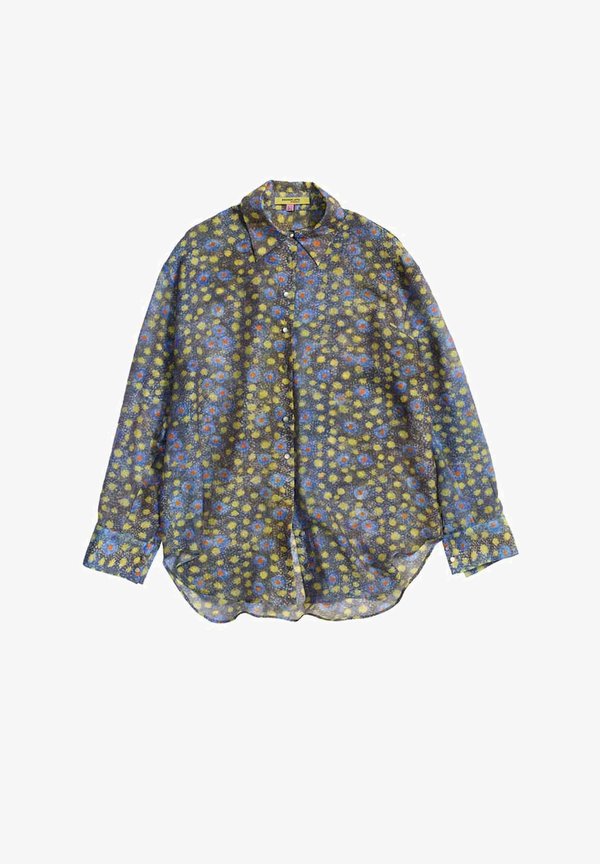Mango ADULT - Button-down blouse - black