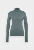 Vero Moda Tall VMHAPPINESS ROLLNECK  - Jumper - balsam green