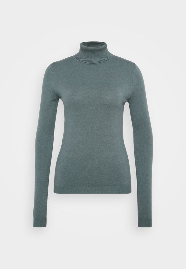 Vero Moda Tall VMHAPPINESS ROLLNECK  - Jumper - balsam green