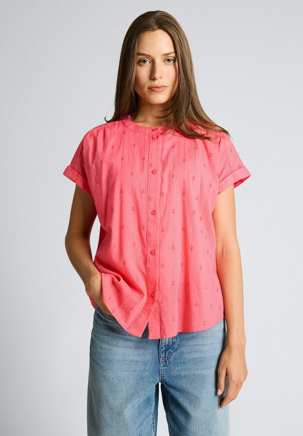 TOM TAILOR TOM TAILOR BLUSEN & SHIRTS LOOSE FIT BLUSE - Blouse - soft coral/pink