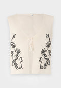 ONLY ONLESTA V NECK VEST  - Waistcoat - birch/black