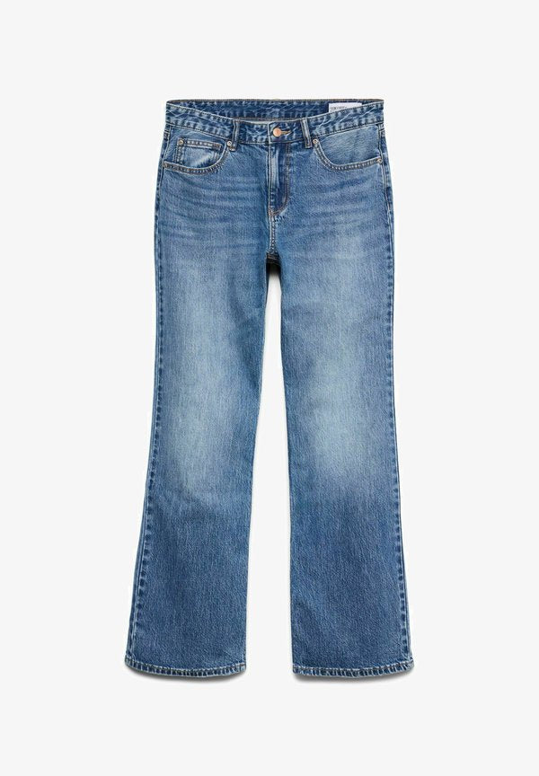 Vero Moda VMASTA Low rise Bootcut Fit - Flared Jeans - medium blue denim