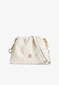 Tommy Hilfiger FEMININE MINI - Cross body bag - soft cream