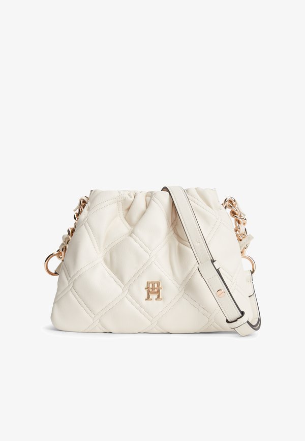 Tommy Hilfiger FEMININE MINI - Cross body bag - soft cream