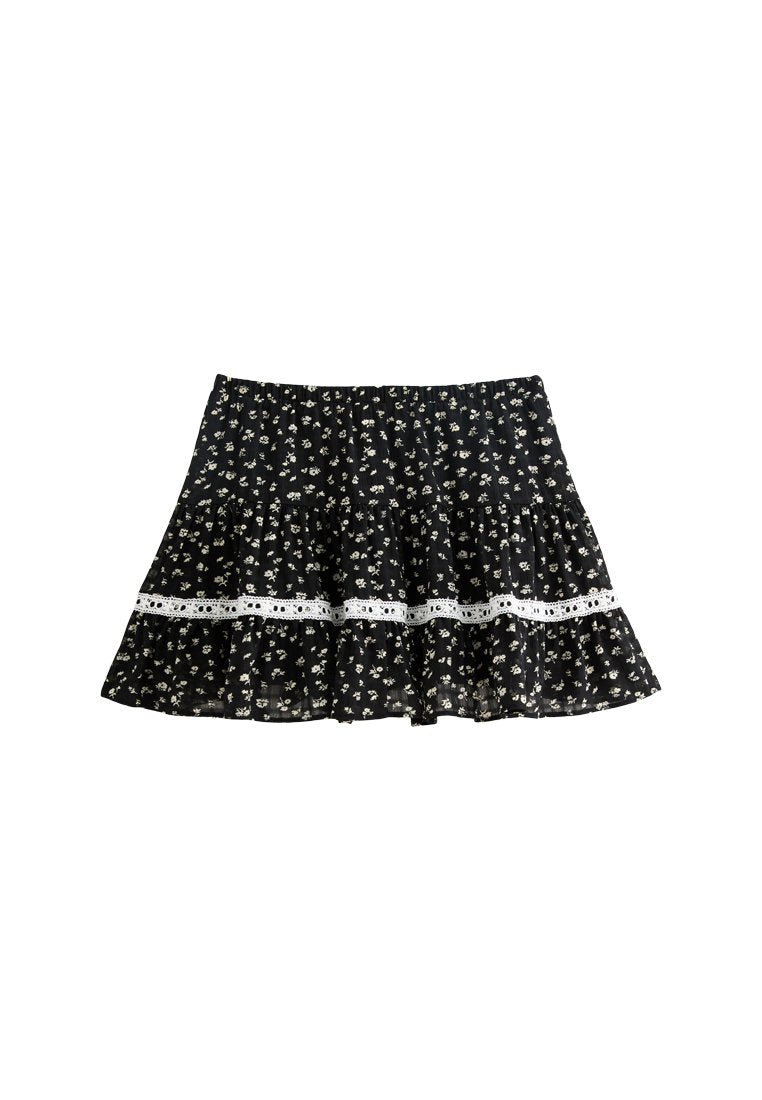 New Look FLORAL PRINT TIERED MINI