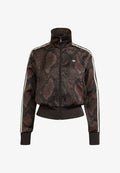 adidas Originals SATIN SNAKE PRINT FIREBIRD TRACK - Training jacket - earth strata aurora coffee