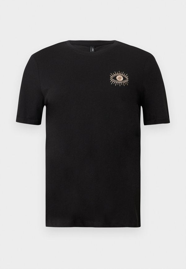 ONLY ONLLEA LIFE  - Print T-shirt - black