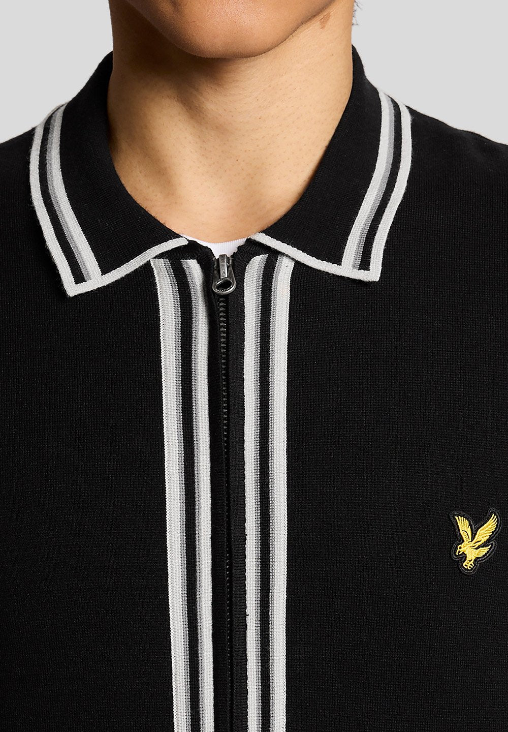 Lyle & Scott MID TIPPED ZIP THROUGH